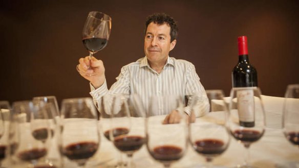 Nerve-wracking experience: Penfolds chief winemaker Peter Gago in Brisbane.