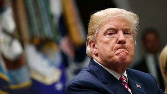 Trump said the US would impose tariffs of 25 per cent on steel imports and 10 per cent on imported aluminum next week.