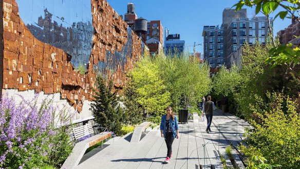 High art to the High Line