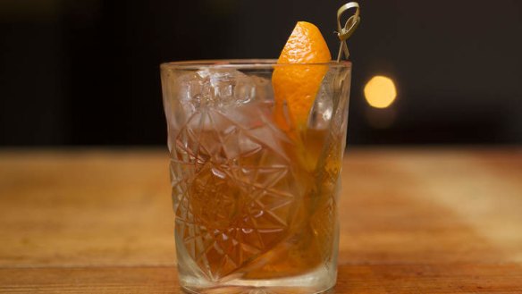 Cigar optional: the Agave Old Fashioned.