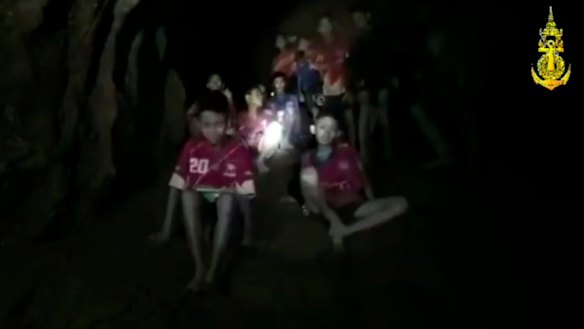 Rescuers found all 12 boys and their soccer coach alive deep inside the partially flooded cave.