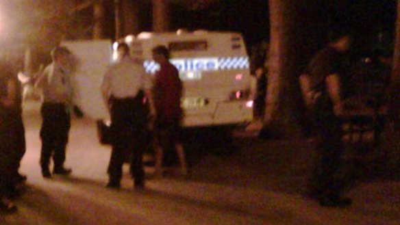 Police arrest a man over an alleged attack on Saturday night.