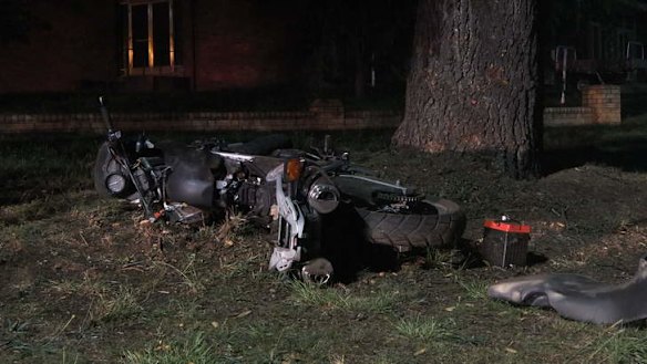 The 25-year-old motorcyclist died at Canberra Hospital after crashing on Canberra Avenue on Monday morning.