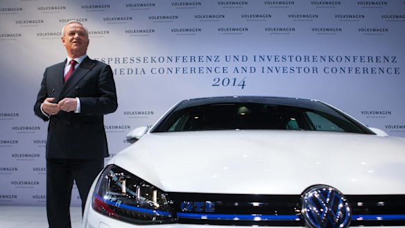 Martin Winterkorn, chief executive officer of Volkswagen AG.