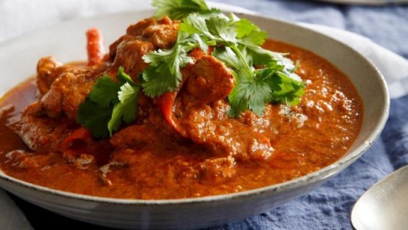 Delicious: Butter chicken is a popular Indian recipe.