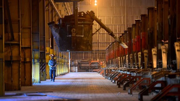 Smelting accounts for nearly a quarter of all Australian energy consumption.