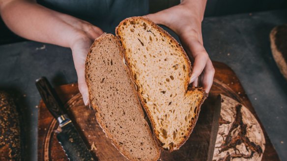 Dust Bakery in Sydney mills much of its flour, including bok and spelt, for its rustic loaves. 