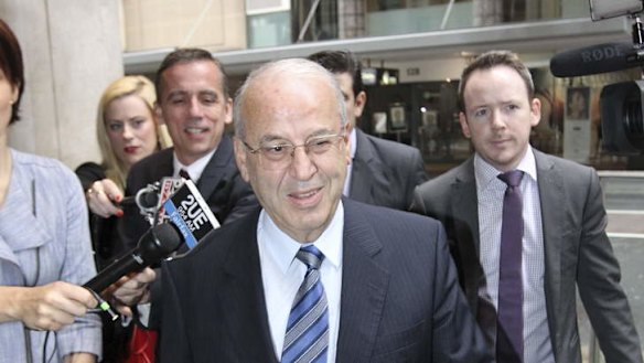 ICAC continues to investigate whether Eddie Obeid (pictured), Mr Tripodi and Tony Kelly used their positions as MPs to benefit the Obeid-linked company, Australian Water Holdings.