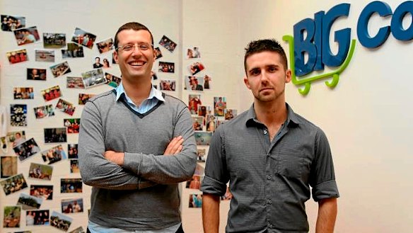 Eddie Machaalani and Mitchell Harper, Co-Founders and C0-CEOs of Big Commerce, a company that provides an e-commerce platform for online businesses.