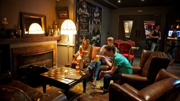 Cosy and comfortable: Spring St Social bar and restaurant.