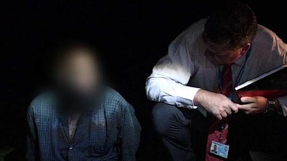 Malcolm Naden ... captured near Gloucester.