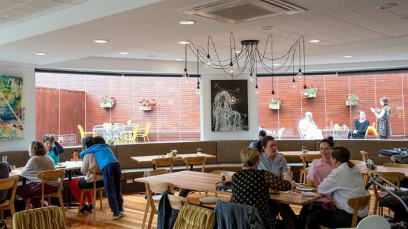 Light and bright: Power Plant Cafe is about enjoyable, healthy, sustainable food.