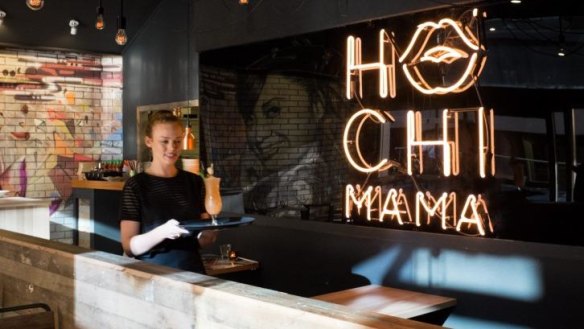 Hochi Mama combines hip-hop, modern Vietnamese food and tropical cocktails.