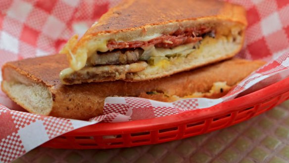 The Imperial's 'Controversial Cubano' sandwich.