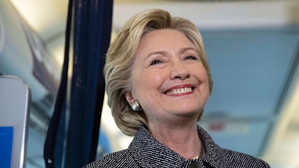 Democratic presidential candidate Hillary Clinton has engaged in some after midnight snark.