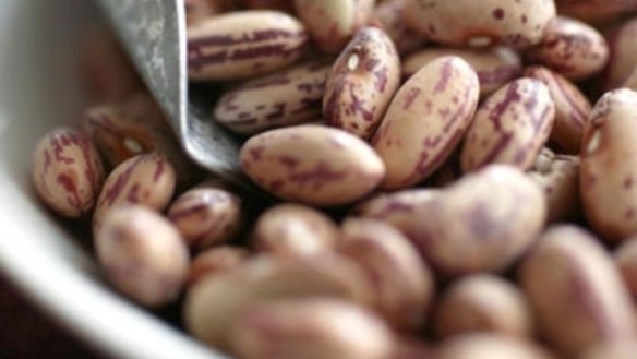 Borlotti beans with parsley and garlic