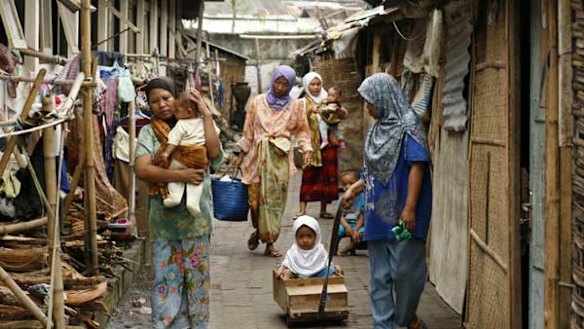 The people no one wants...persecuted and shuffled from village to village, these Ahmadiyah refugees are forced to live in overcrowded transition camps.