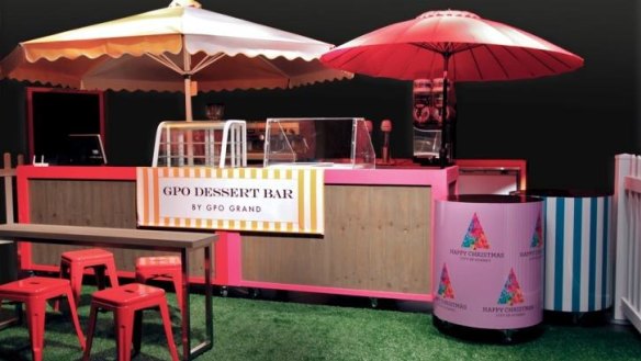 Sweet sight: GPO Dessert Bar is popping up in Martin Place.
