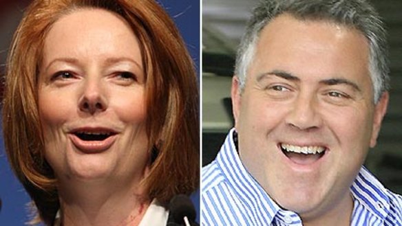 Tweet tweet ... Julia Gillard has blasted Joe Hockey over his use of Twitter.