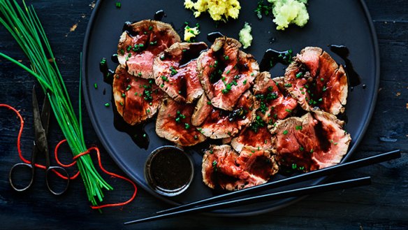 Tender appeal: Beef tataki is simple and healthy.