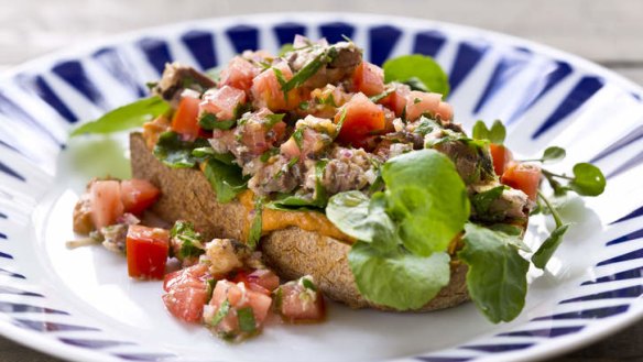 Quality tinned fish makes a great, quick feed; sardines on toast.