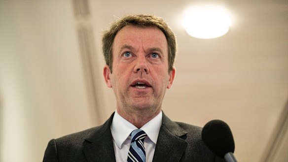 Social Services Minister Dan Tehan.