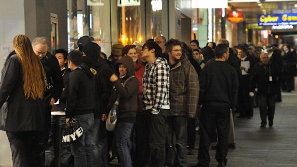Get in line