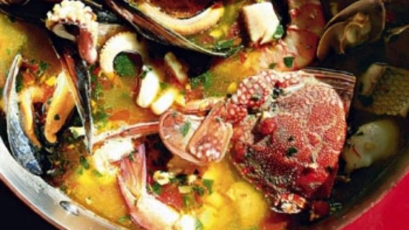 Fish and shellfish stew