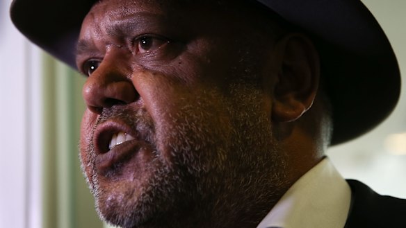 Noel Pearson in Canberra on Thursday.