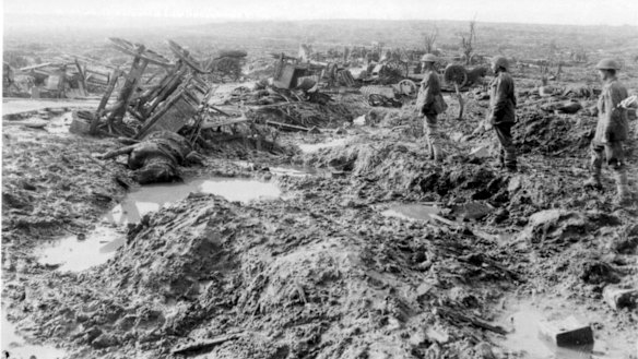 What we won: The battlefield at Third Ypres in November 1917 was a muddy, bloody, charnel house.

