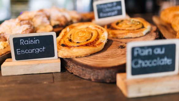 Pastries from from Bennett's bakery at Burnham Beeches.