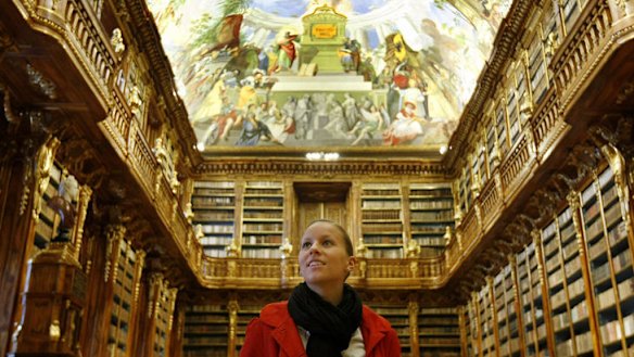 Must-visit ... the  Philosophical Hall in Strahov Monastery.