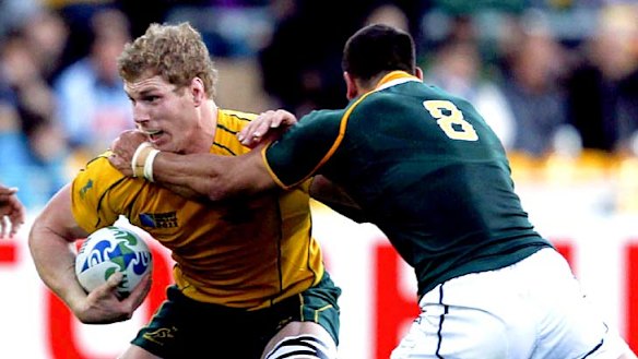 Man of the match ... David Pocock.