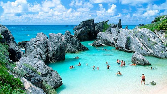 Bewitching blue waters ... Bermuda has the right to be a little smug.