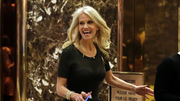Kellyanne Conway guided Donald Trump through a brutal and divisive campaign.