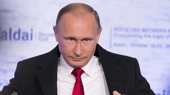 Russian President Vladimir Putin.