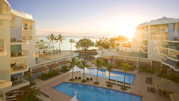 Fairytale setting ... Peppers Pier Resort.