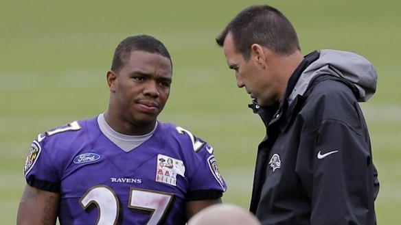 NFL under fire over two-game suspension for wife-basher Ray Rice