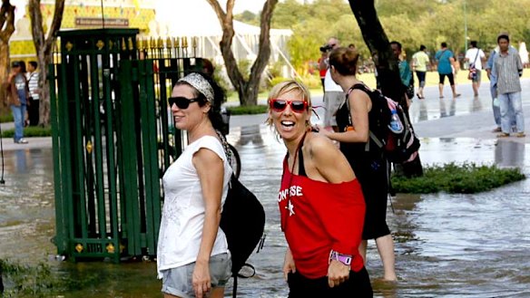 Floods have led to tourists staying away from Bangkok.