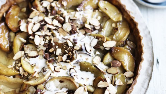 Apple tart: from homely to spectacular.