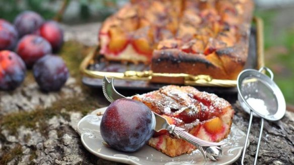 Summer delight: Plums make a great dessert, such as this plum clafoutis.