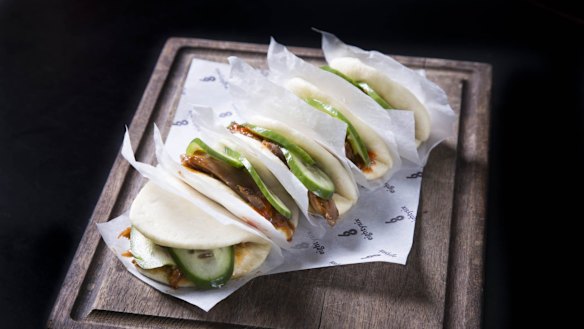 Duck buns from Eightysix, Brad