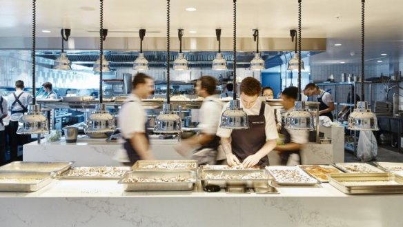 The Kitchen offers backstage views of Bennelong's inner workings.