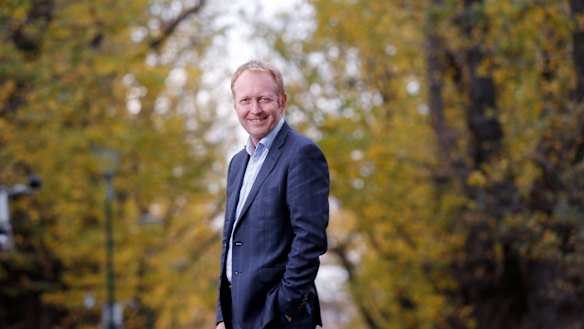 Former Greens leader Greg Barber. (Photo by Wayne Taylor/Fairfax Media)