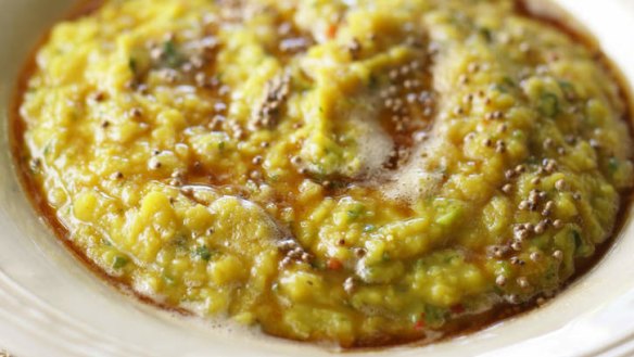 Stephanie Alexander's lentil dahl.