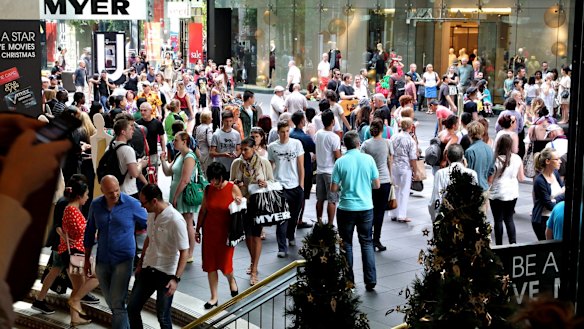 Rents along prime CBD strips are rising fast.
