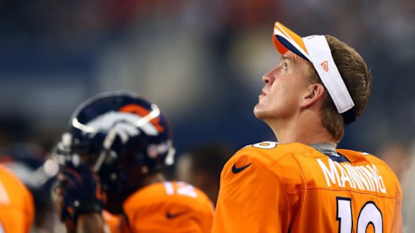 Reliable: Quarterback Peyton Manning will again be the spearhead for the Denver Broncos.