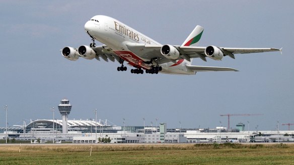 An Emirates A380: The future of the plane's production depends on the airline's support.