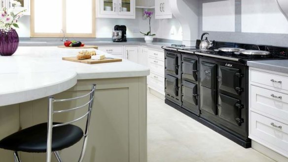 Aga ovens are becoming more and more popular.