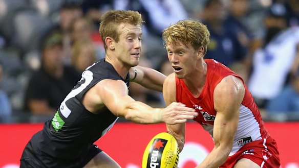 Whiz kid: Callum Mills (right) has been impressive.